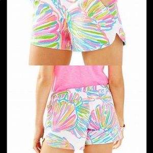 Lilly Pulitzer Resort White Shellabrate Adie Short